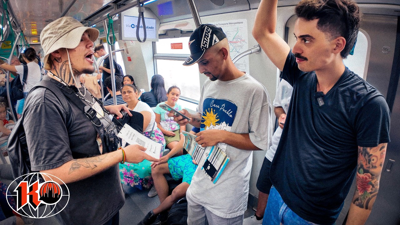 Rimando no vagão para ajudar quem precisa (+ Mohammed)