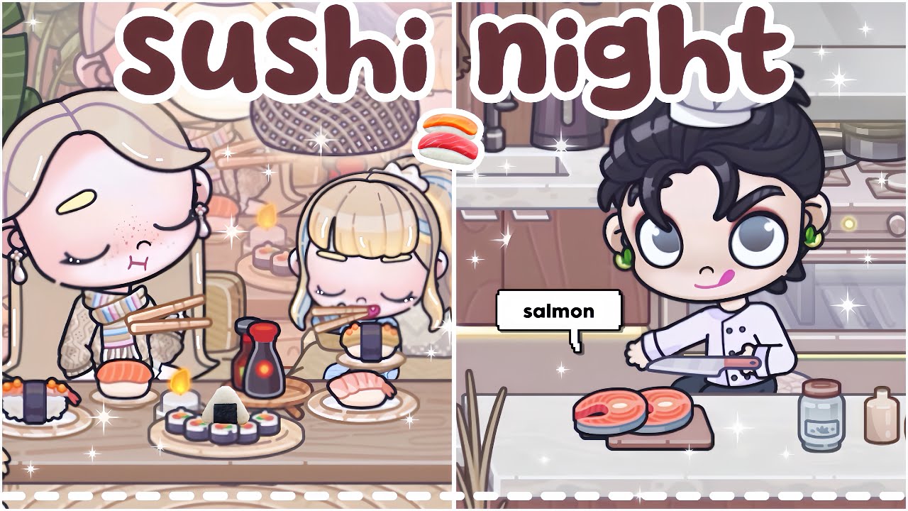 Our Cozy Sushi Night 🍣 | Avatar World