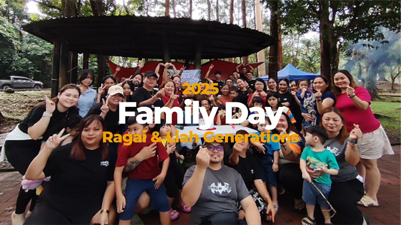 Family Day 2025 di Pantai Tanjang Batu, Bintulu | Keluarga besar Ragai & Liah