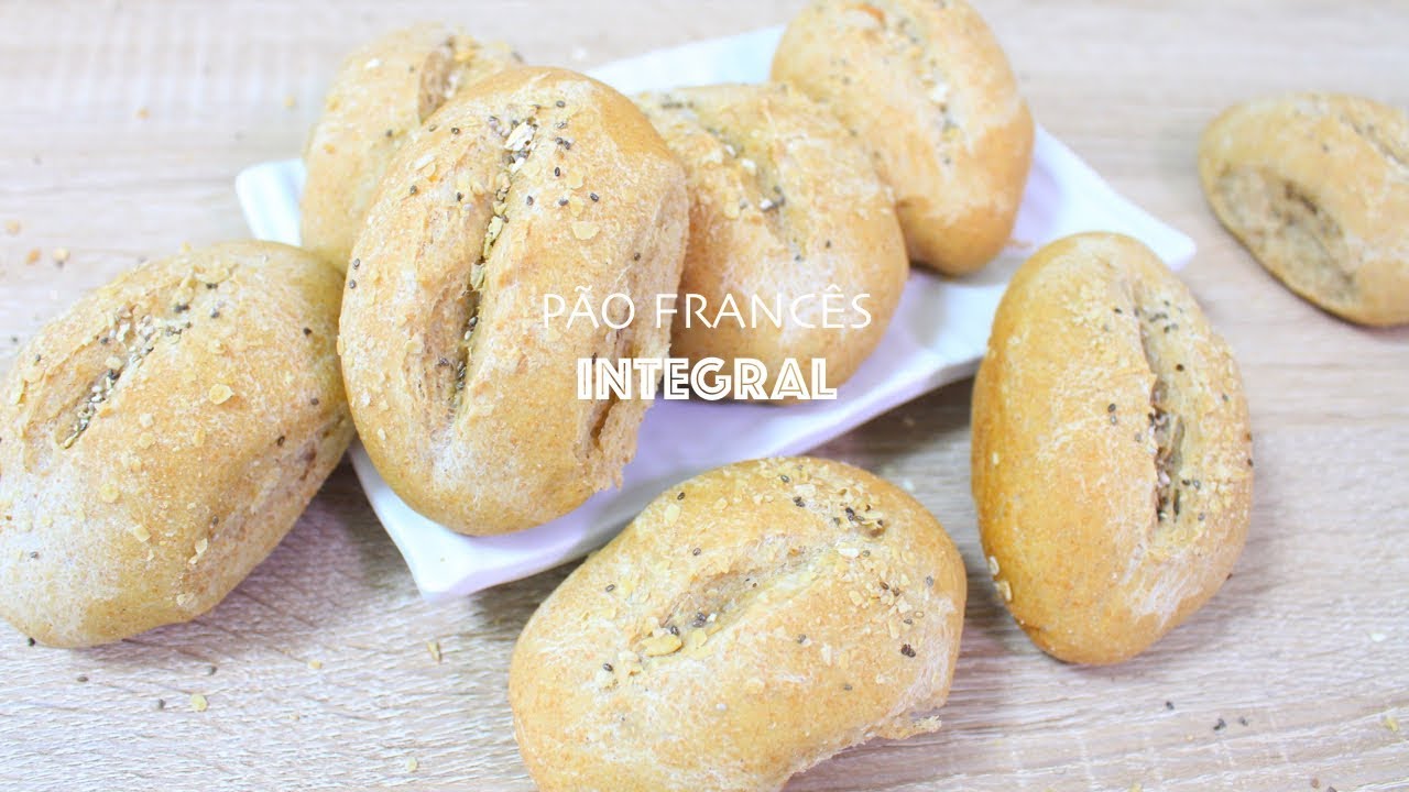 PÃO FRANCÊS INTEGRAL DE PADARIA SUPER FOFINHO - #475 - Receitas da Mussinha