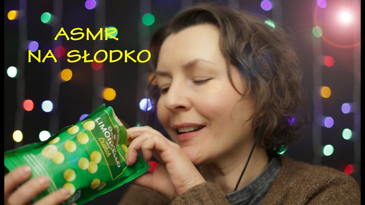 ASMR po polsku 🎧 Na słodko jem I mój pomysł na tatuaż (mukbang, dźwięki opakowań, szept)