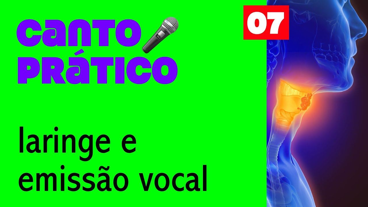 CANTO PRÁTICO [Ep7] Laringe e emissão vocal