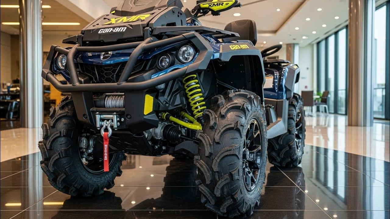 Zupełnie nowy model Can-am Outlander 1000 XMR 2026 - najpotężniejszy quad, jaki kiedykolwiek pows...