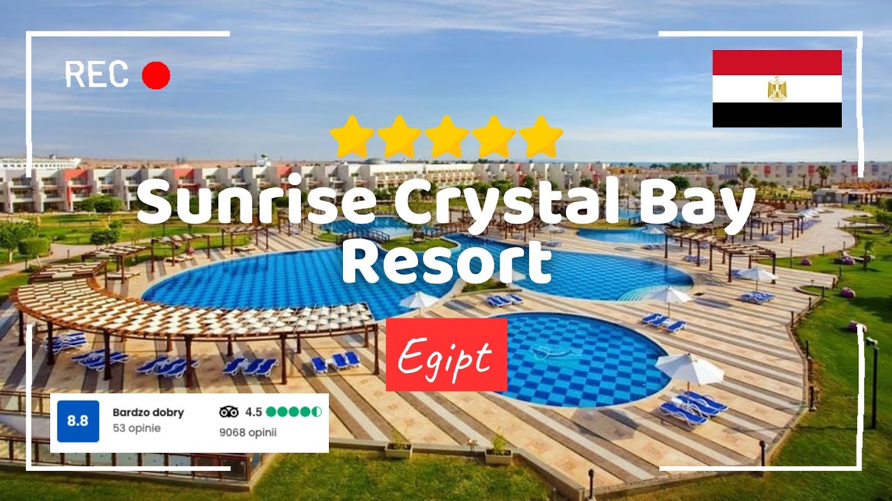 🇪🇬 Sunrise Crystal Bay Resort ⭐⭐⭐⭐⭐ Hurghada, Egipt  - Hotel Tour, Wakacje w Egipcie #egipt