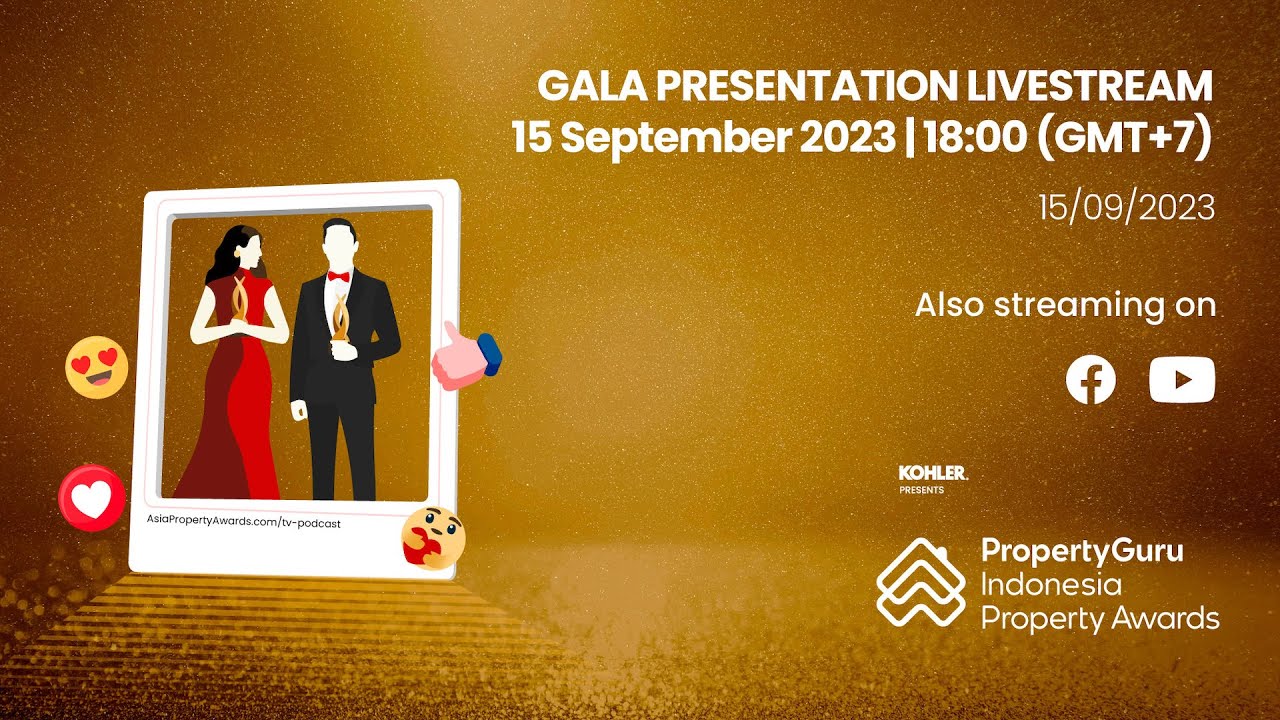 The 9th PropertyGuru Indonesia Property Awards 2023 - Gala Presentation Livestream