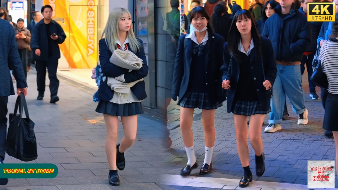 4K HDR Japan travel 2025 | Walk in Shibuya (渋谷) Tokyo Japan |Relaxing Natural City ambience