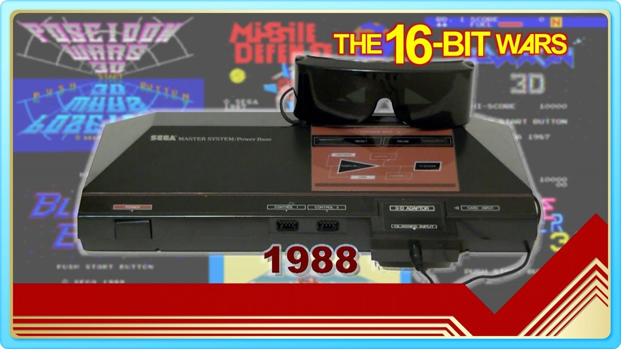 SegaScope 3-D for Sega Master System | @FamicomDojo