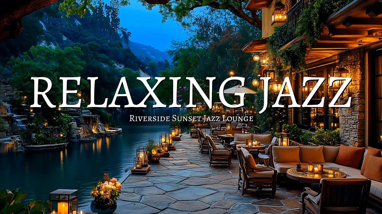 Cozy Riverside Jazz Vibes 🌿 | Relax & Unwind in a Serene Cabin