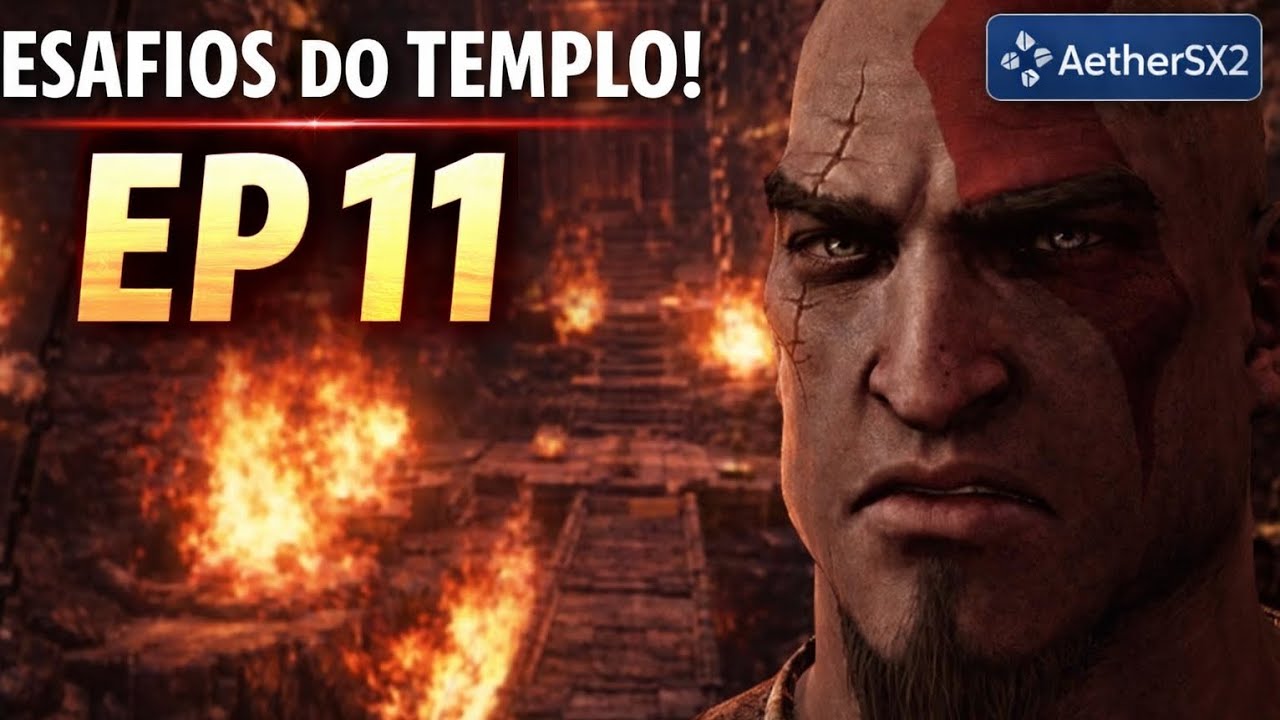 🔥 GOD OF WAR 1 EP 11 – OS DESAFIOS DO TEMPLO! (AetherSX2 Android)
