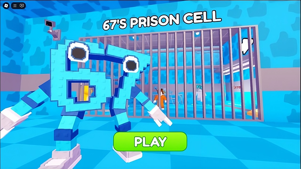 67'S PRISON RUN! Obby roblox! Gameplay Walkthrough No Death 4K