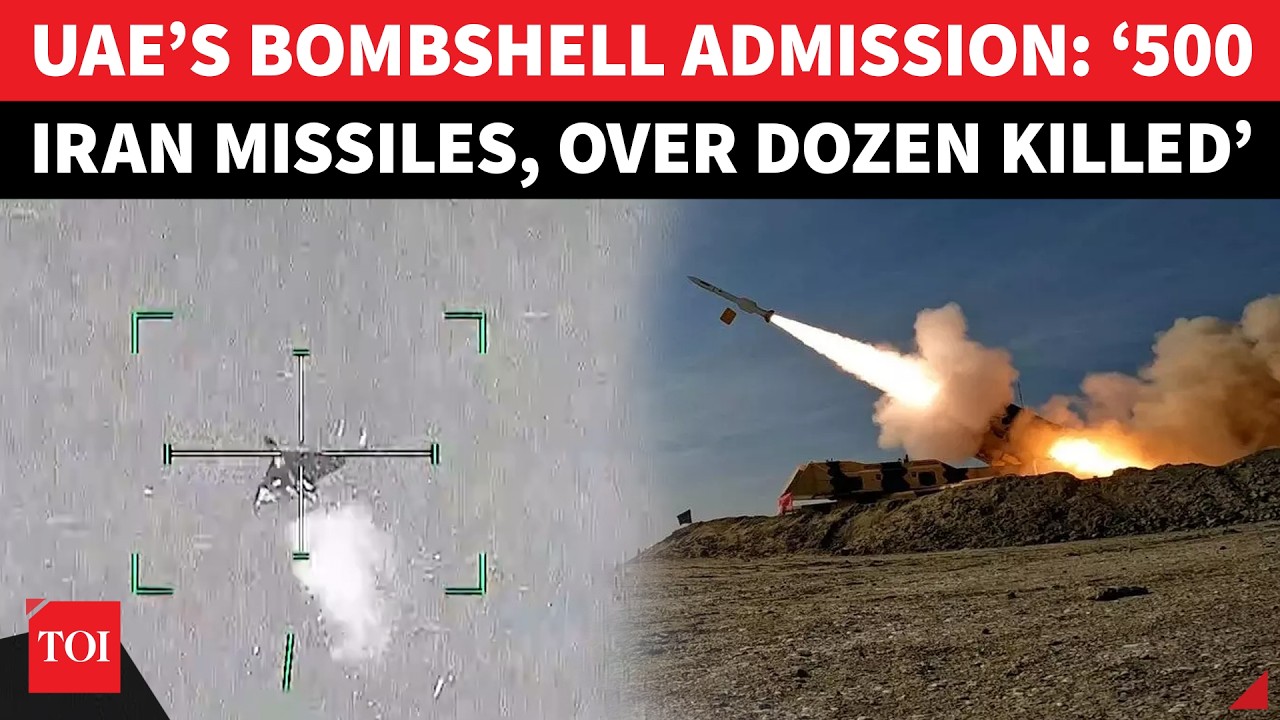&lsquo;500+ STRIKES&hellip;&rsquo;: Iran POUNDS UAE In NON-STOP Missile Blitz, Over Dozen KILLED In Deadly Revenge