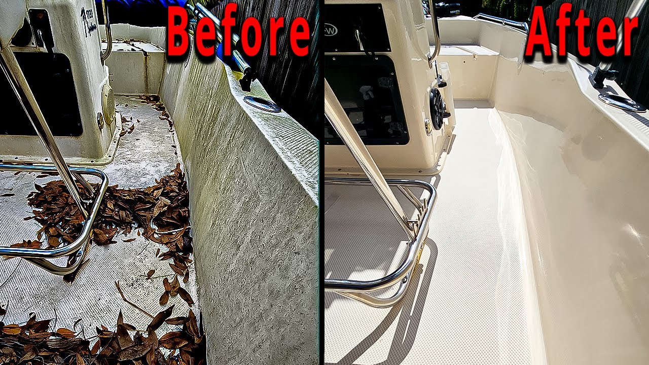 Removing 20 YEARS From A Boat!