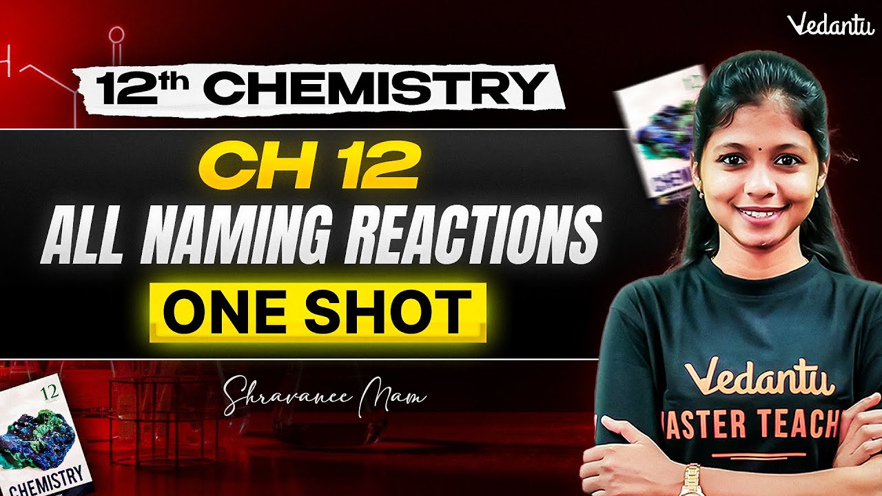 12th Chemistry | All Naming Reactions in One Shot | State Board | Shravanee Ma'am