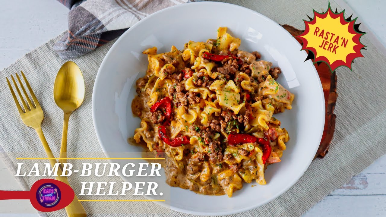 A Must-Try Lamb Burger Helper Recipe | Hamburger Helper Inspired