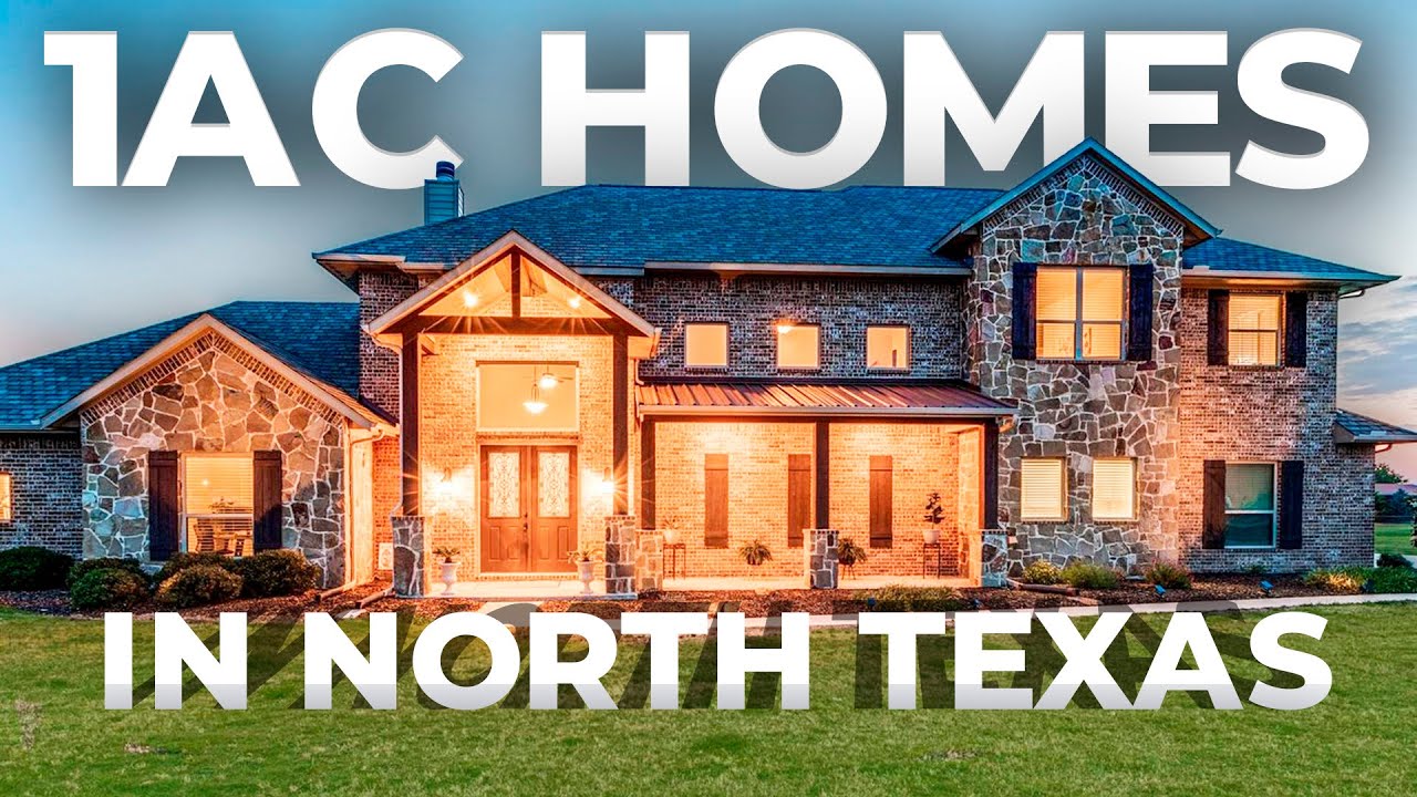 5 Homes On 1 Acre You Will Love In North Texas