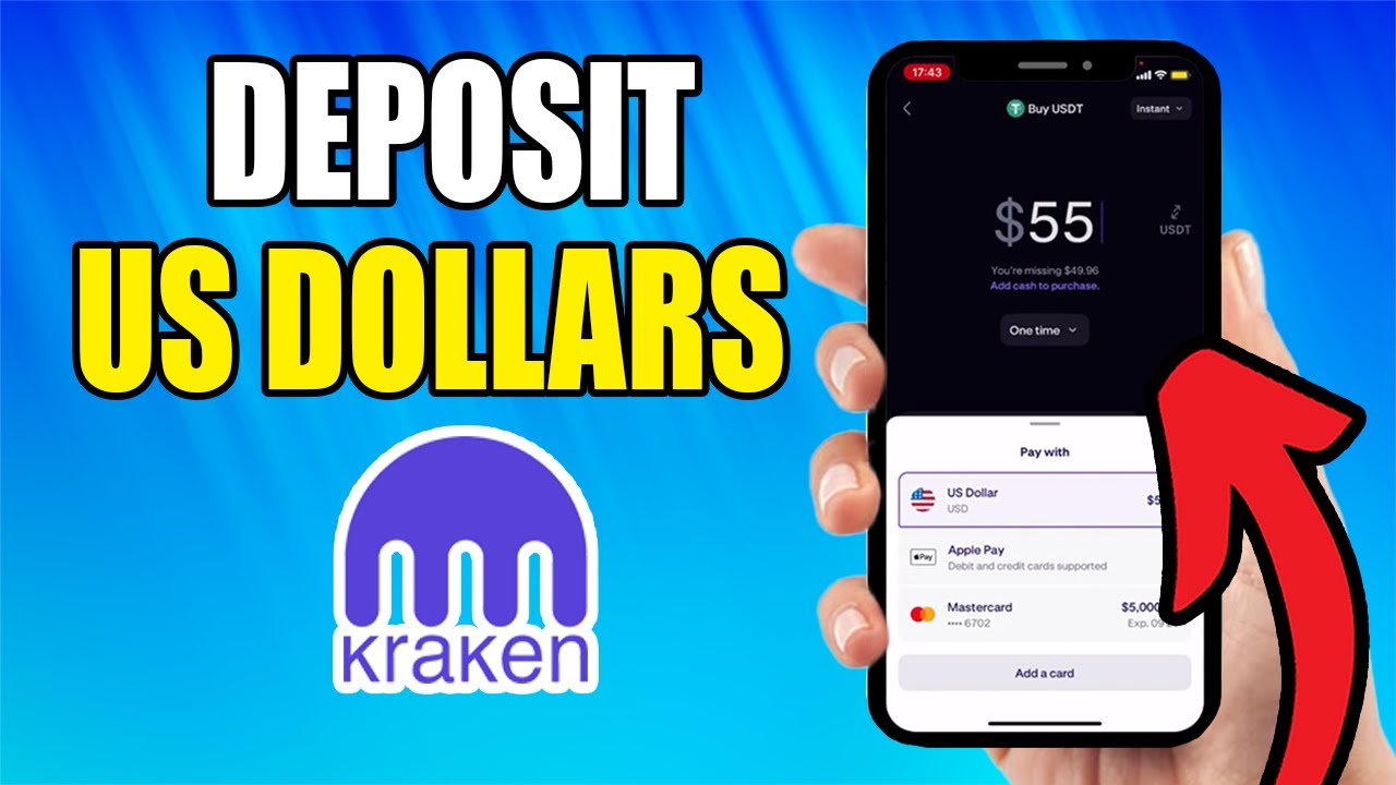 How To Deposit US Dollars USD On Kraken App | Deposit Money On Kraken