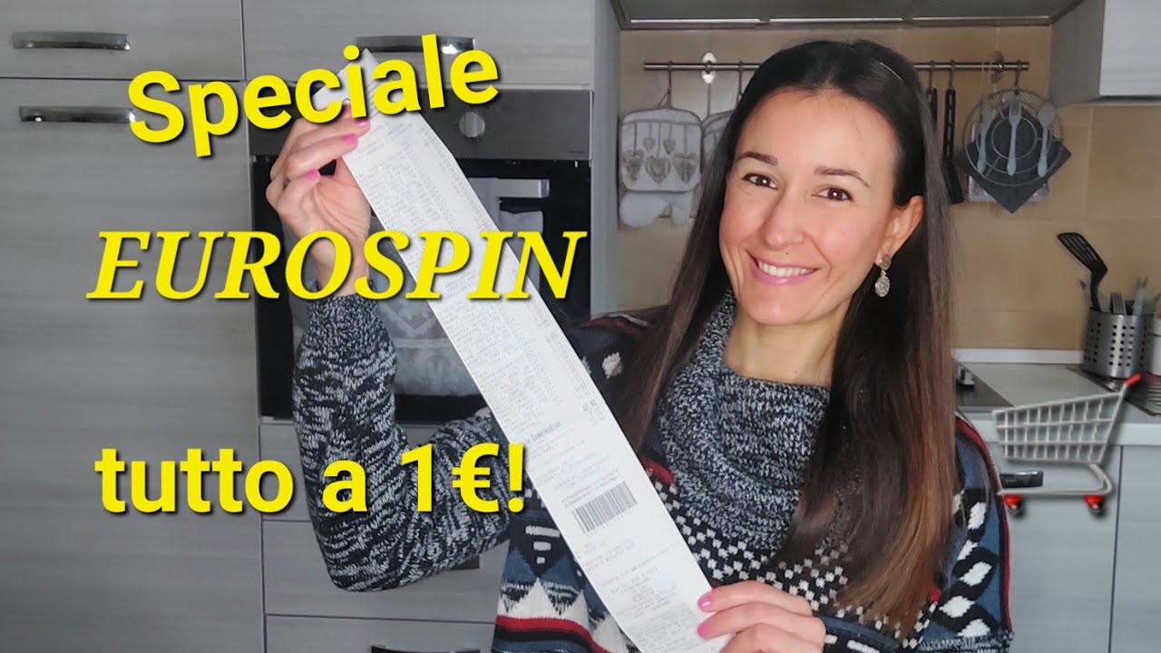 Spesa da EUROSPIN speciale 1€!!!💫 grande scorta di prodotti buonissimi😋💥