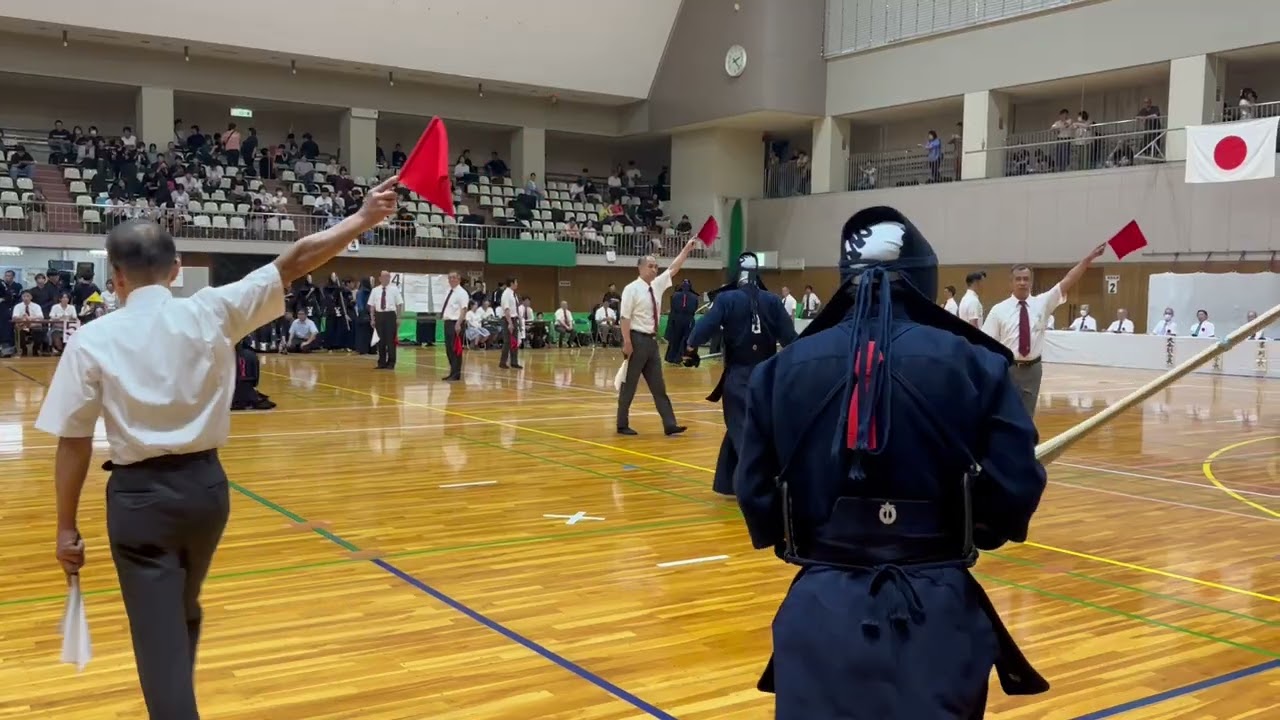 第58回愛知県剣道段別選手権大会【五段の部・決勝　宮﨑ー屋我】2025.9.14