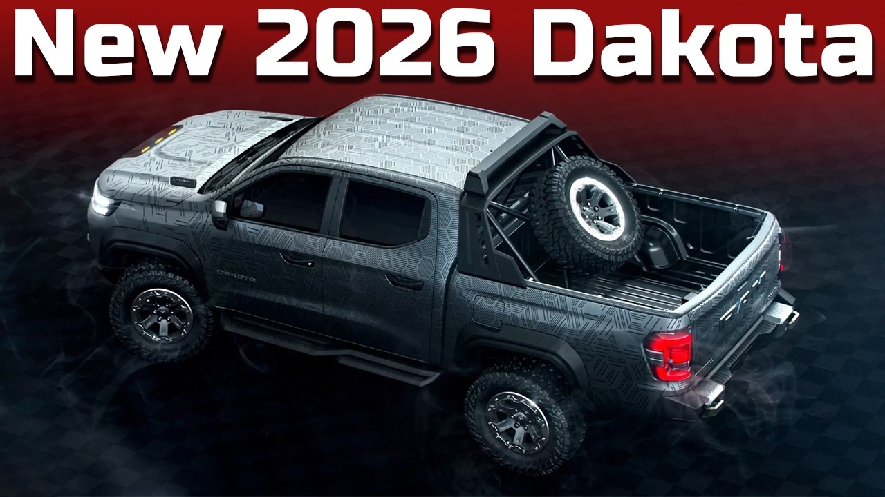 2026 Dodge Dakota – Stellantis’ New Pickup Truck Is Here!