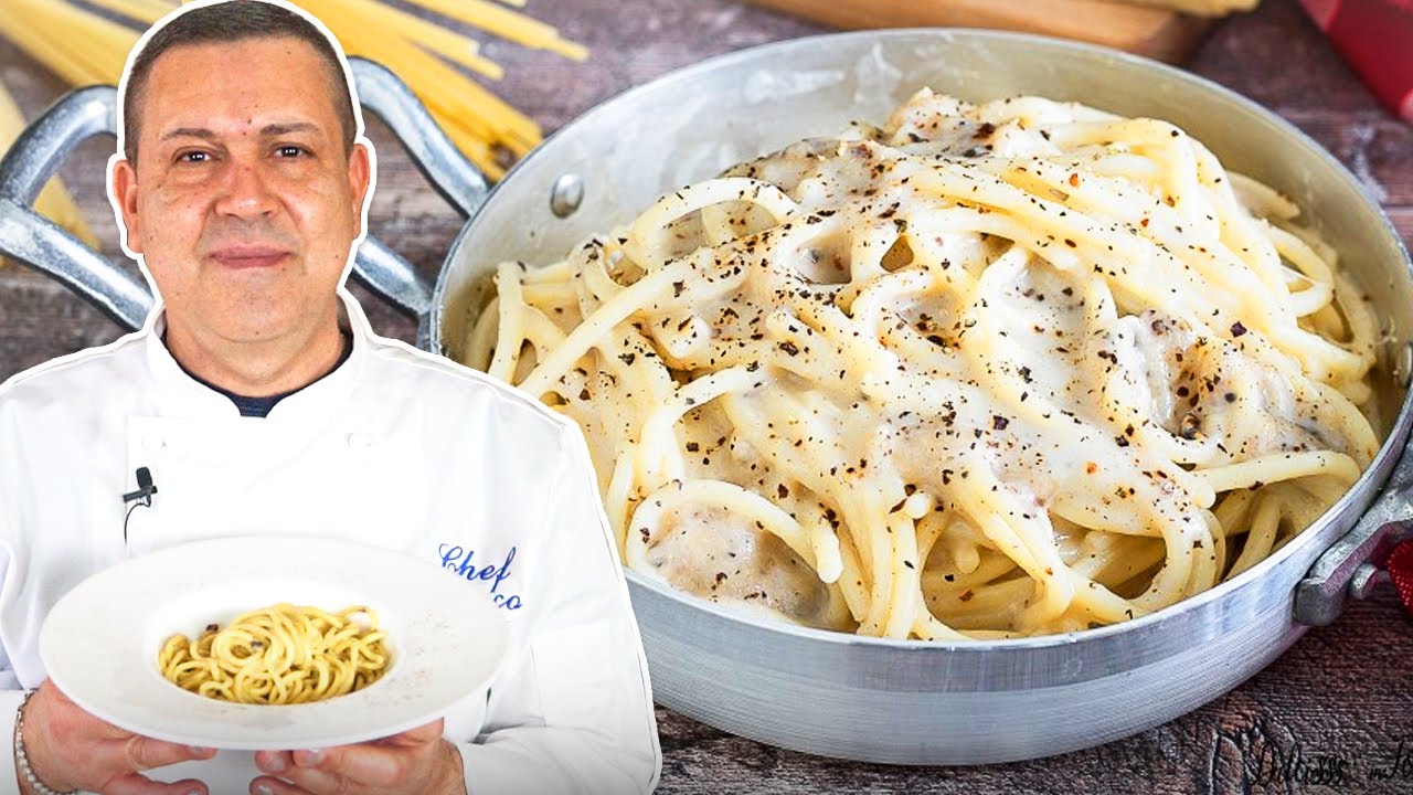 TONNARELLI CACIO e PEPE CREMOSI | la RICETTA VELOCE e ORIGINALE!!