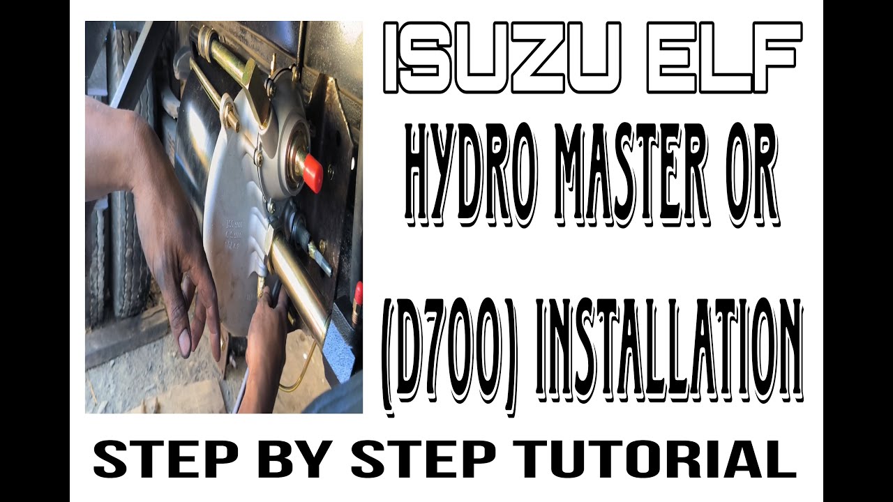 Hydro Master (D700) Installation | ISUZU ELF