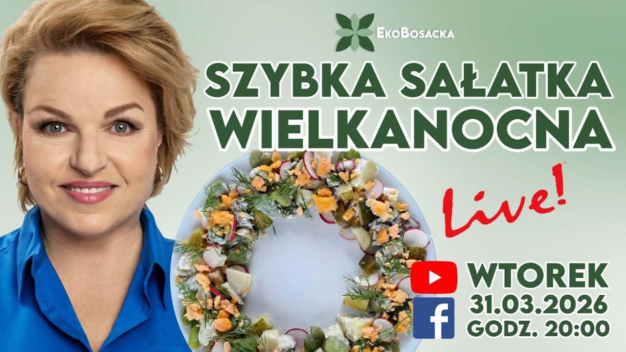 Быстрый пасхальный салат | Ekobosacka Live! 31 марта 2026 г., 20:00