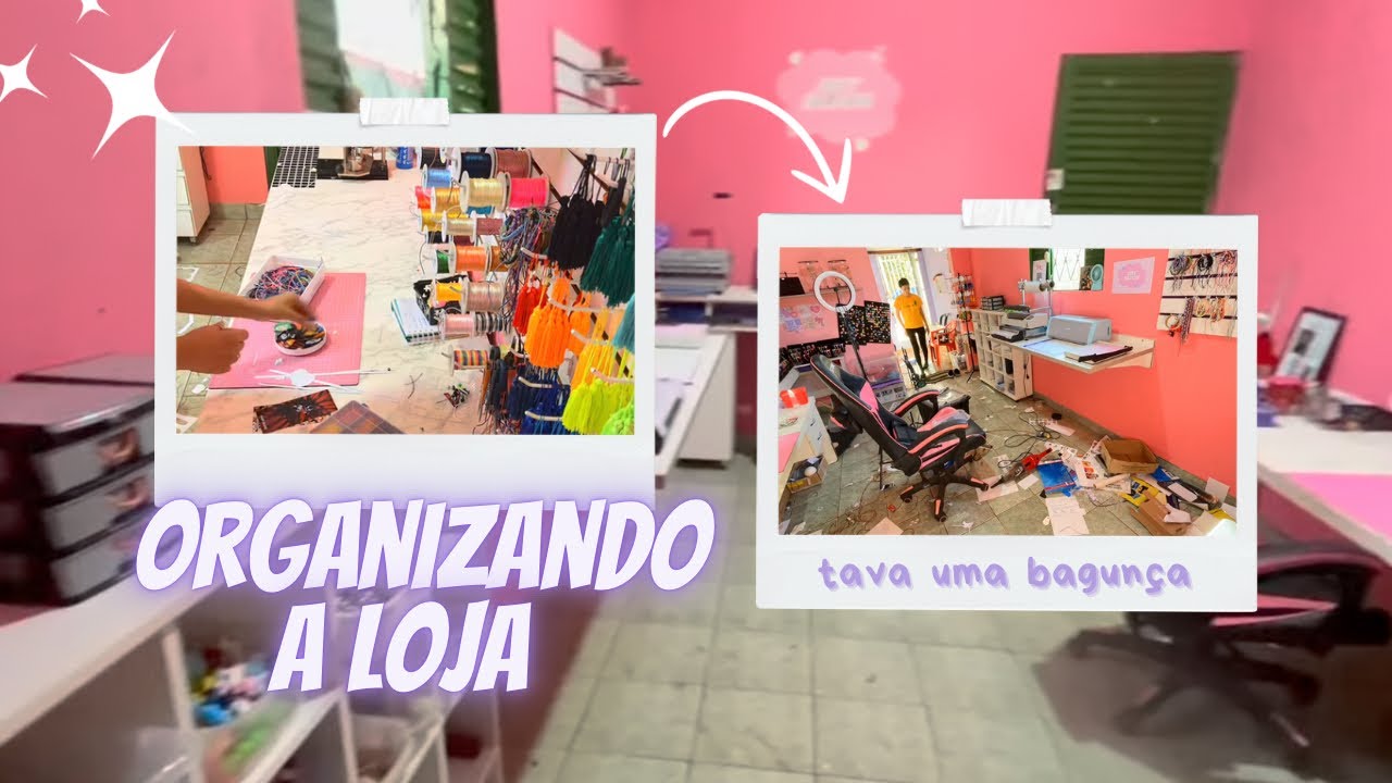 ORGANIZANDO A MINHA LOJA DE BIJUS - tava uma bagunça 😬