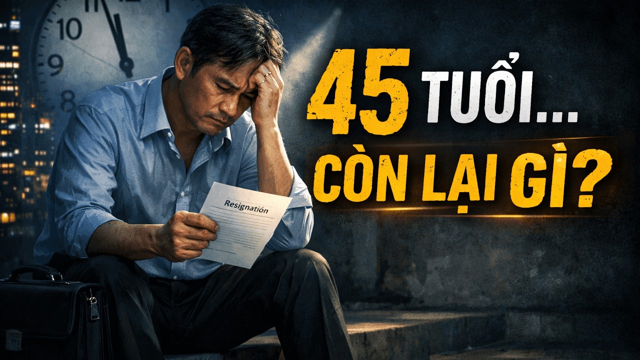 Đến 45 tuổi, có người có tất cả… có người chỉ còn lại sự hối hận.