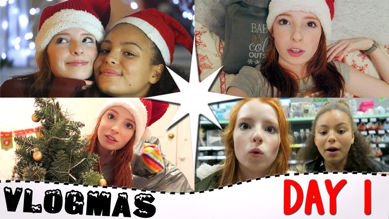 Vlogmas Day 1 2016, Poundland Christmas Decorations / Duvets, Xmas Car Karaoke, Vlogmas | NiliPOD