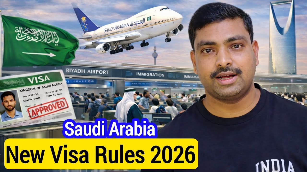 Saudi Visa New Rules 2026🔥| Work, Visit Umrah Visa Latest News | #sadrevlog 