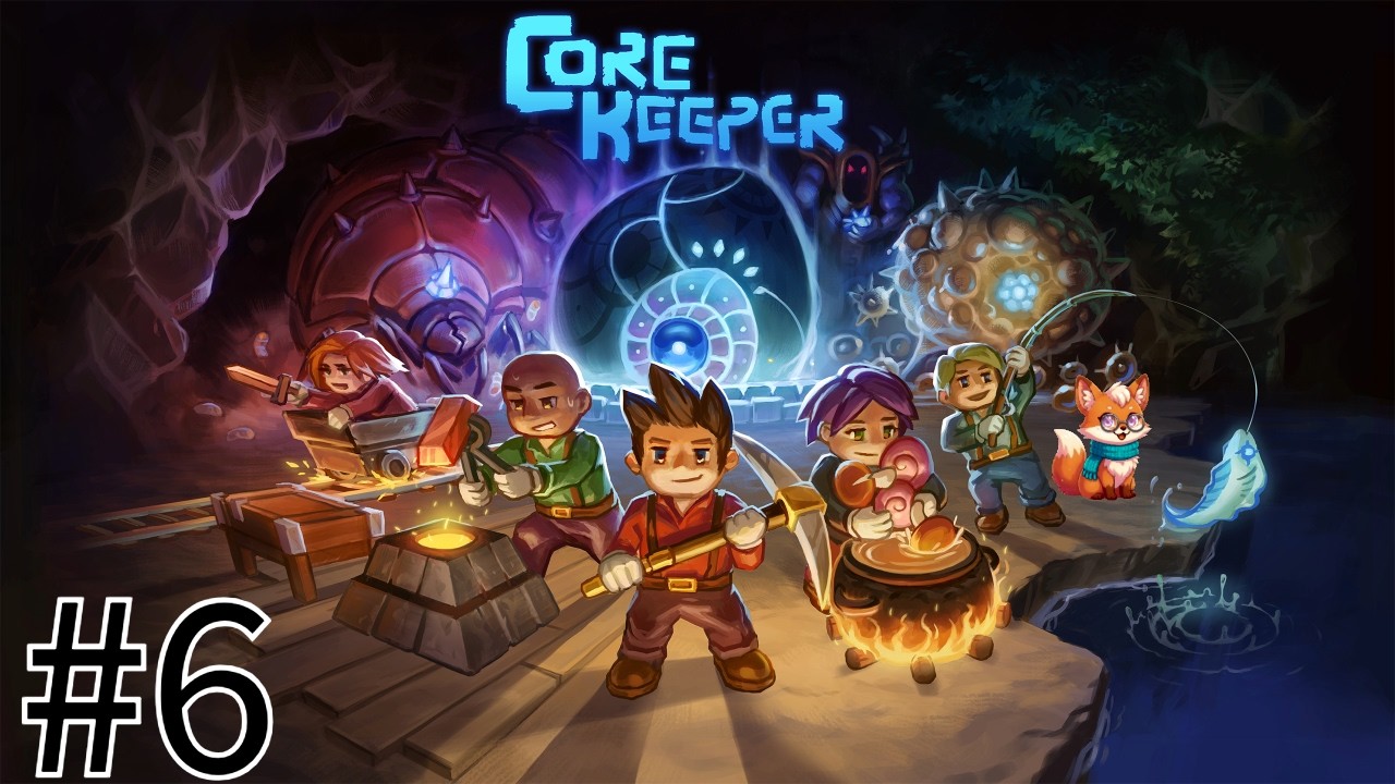 Drilling and Chilling in Core Keeper