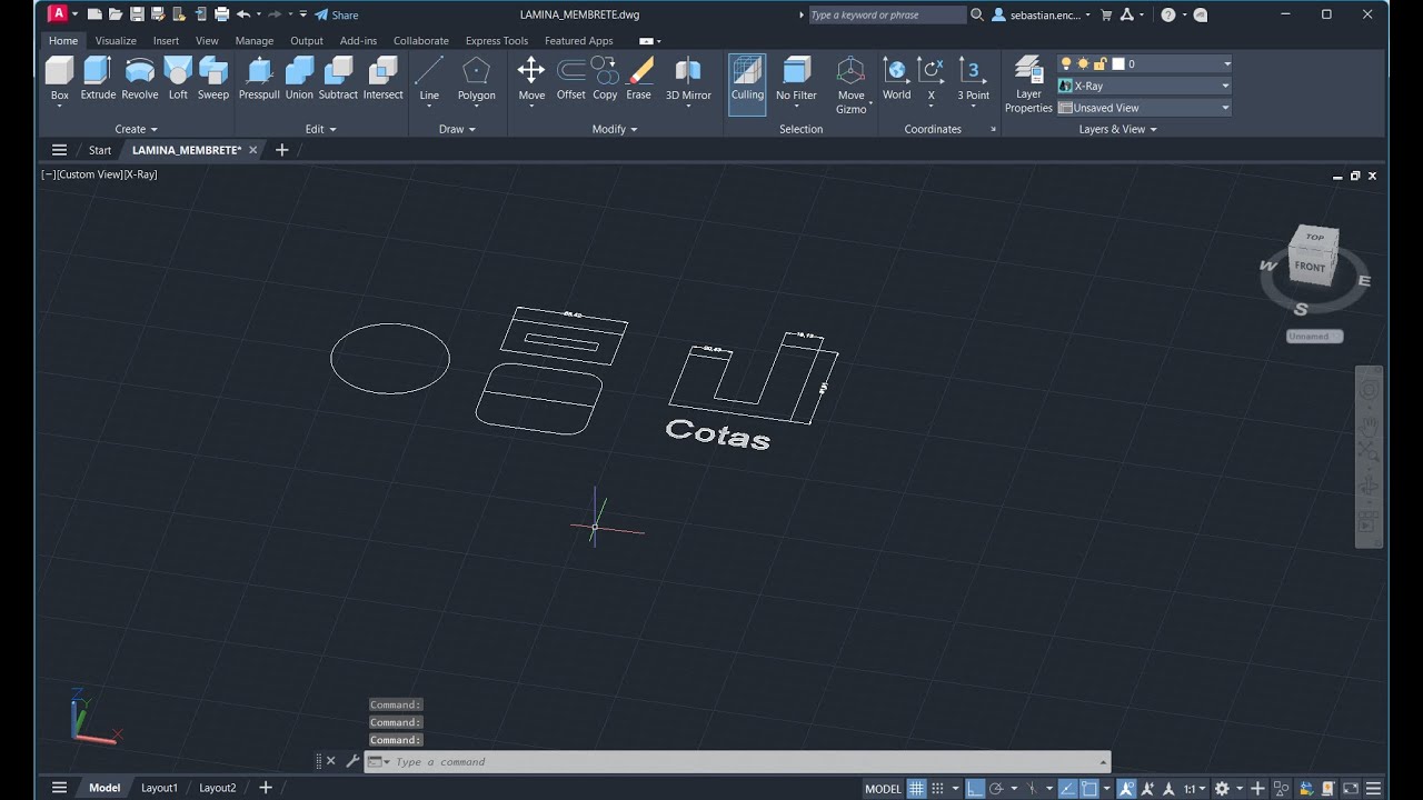Configuración del entorno 3D, vistas y tipos de visualización – AutoCAD