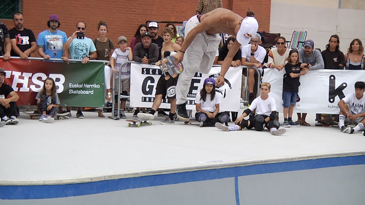ronda ganadora danny leon - Olabeaga - Final Circuito Nacional Skateboard