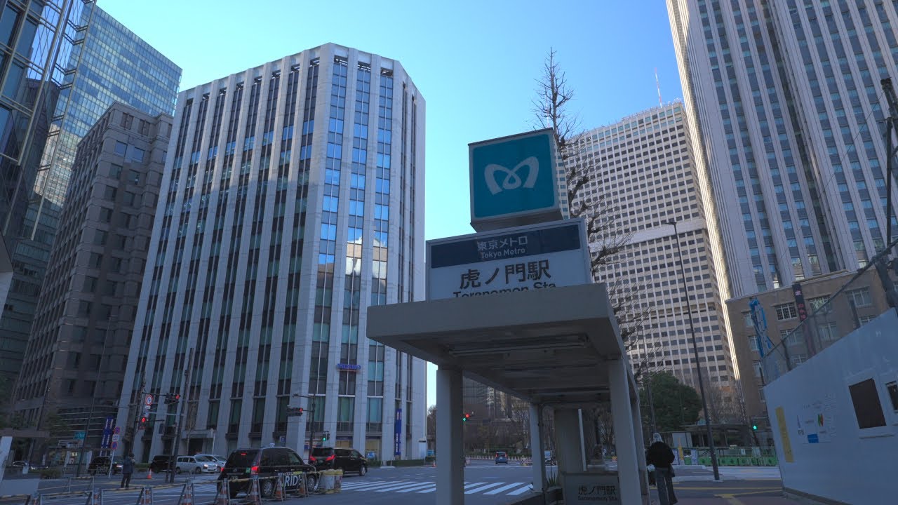 4K HDR Winter Walk in Tokyo｜Toranomon to Yurakucho ❄️ Dec 28 | No Talking