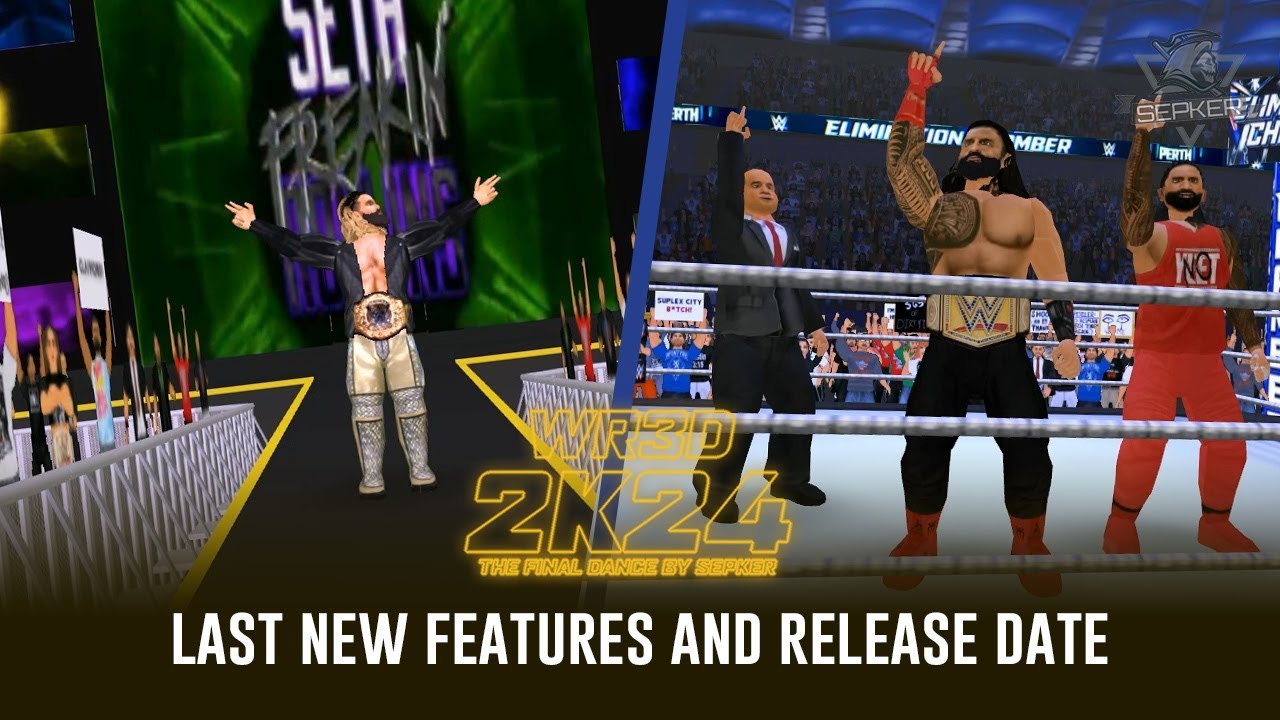 WR3D 2K24 THE FINAL DANCE | NEW TAUNTS, NEW MP3 UPDATE, NEW TITANTRONS AND RELEASE DATE!