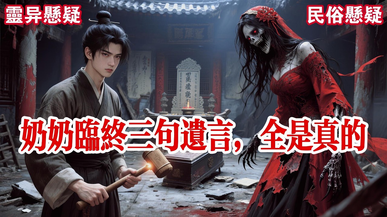【完结】我家世代都是镇棺人，专门给那些不干净的棺材钉上最后一颗钉。奶奶去世前，抓着我的手，气若游丝地嘱咐了三件事。「棺中若有猫叫，赏金加倍，用桃木钉。」#有声小说 #小说 #悬疑 #助眠