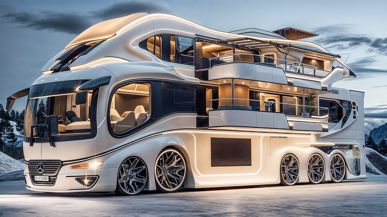 25+ Jaw-Dropping Luxury Motorhomes That Will Blow Your Mind