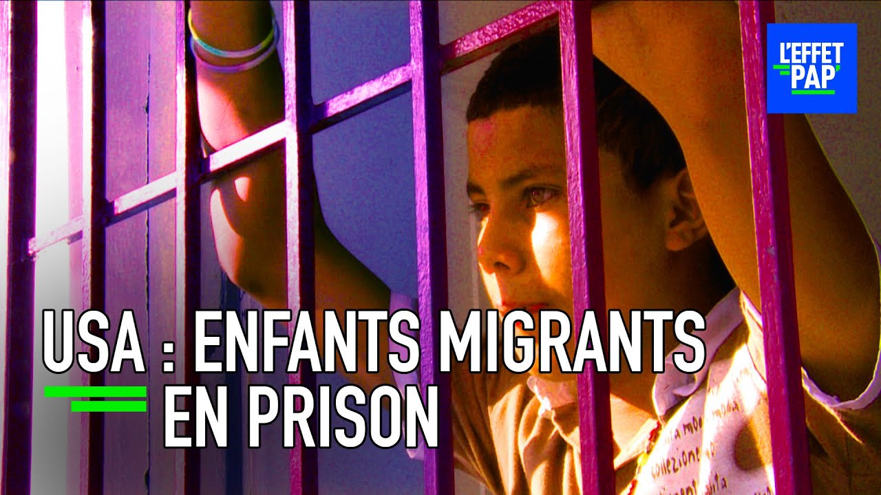 USA - Les enfants migrants EN PRISON
