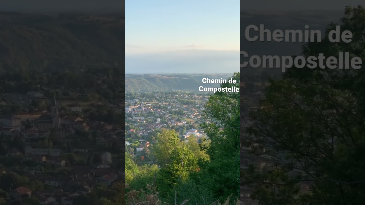 Chemin de Saint Jacques de Compostelle (Decazeville en France) 