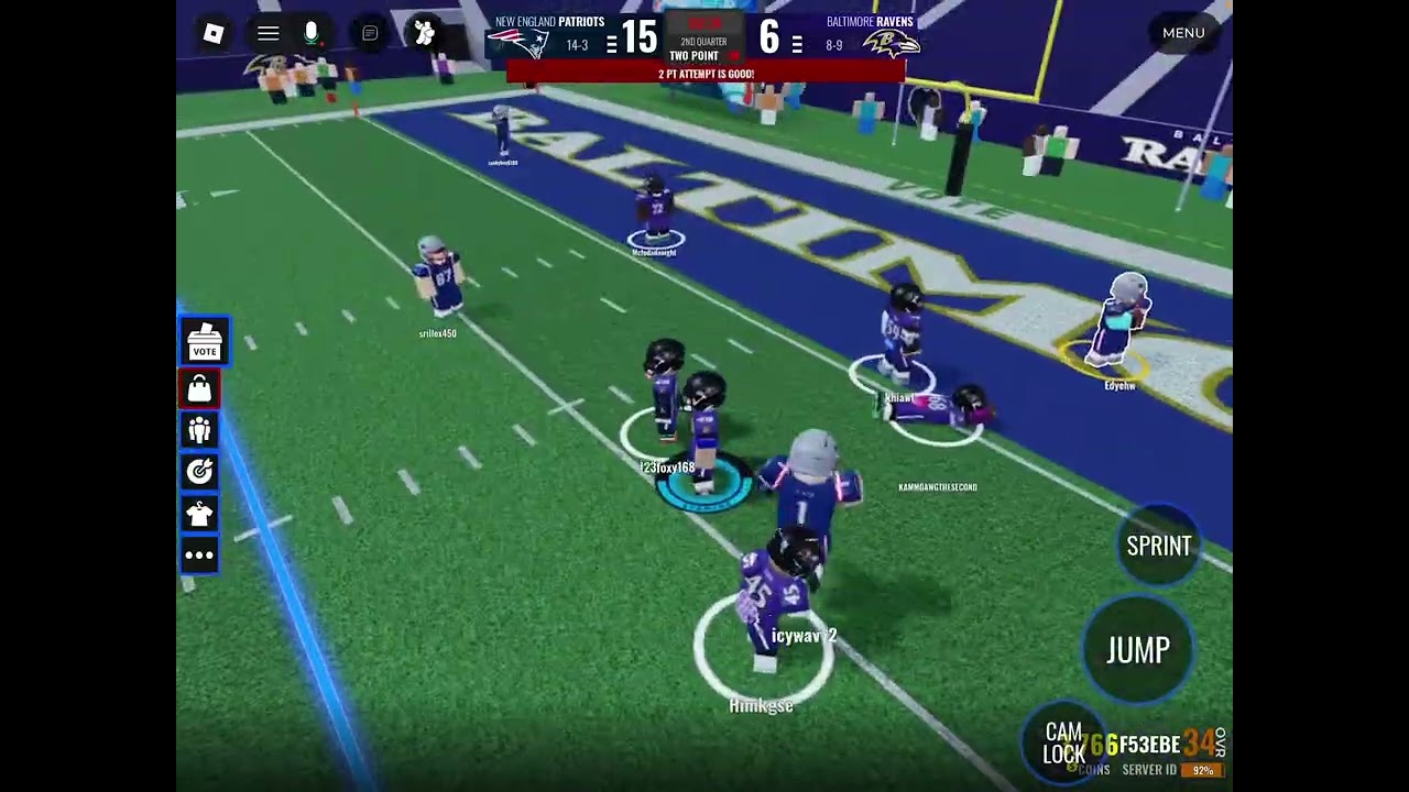 Me playing Roblox football again 