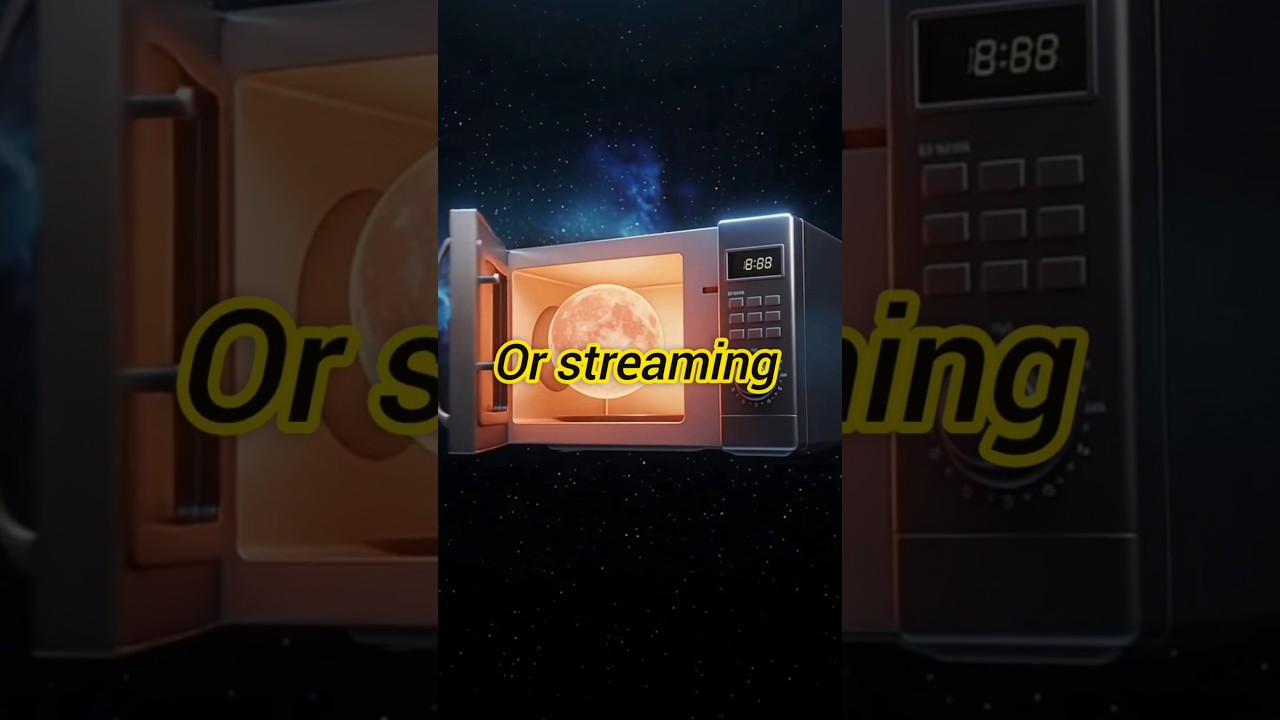 what happens if you shove the moon into a giant microwave 🤯??