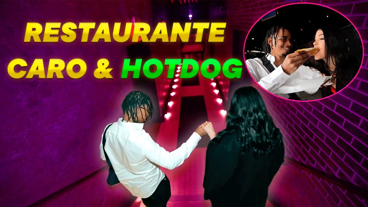 RDJAVI TROLLEA A SU NOVIA Y LA LLEVA A COMER HOTDOG EN LA CALLE