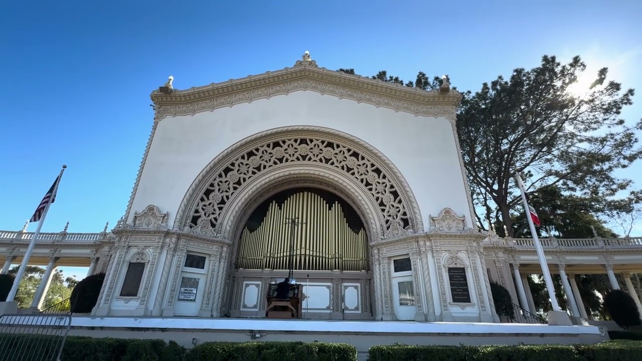 Spreckels Organ: Clair de Lune, Debussy.
