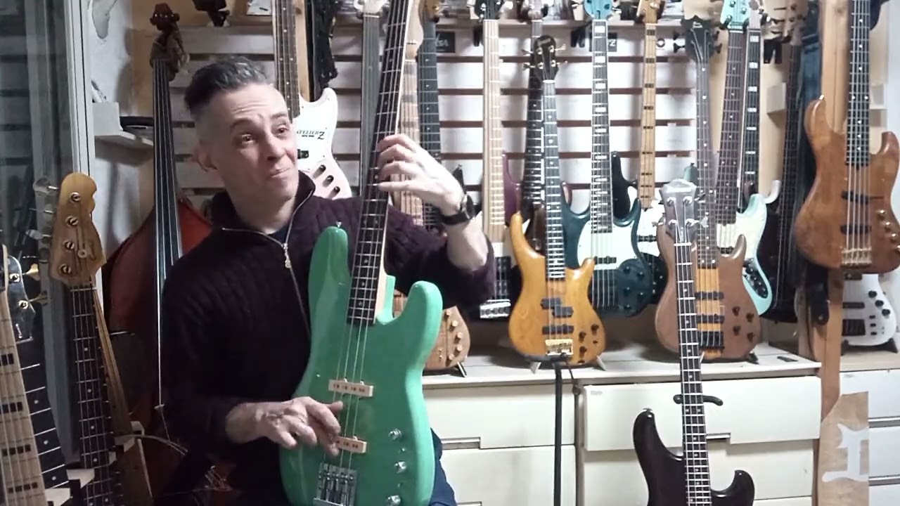 HIGH END BASS GUITAR: Kanade TJ4 Custom #bass #soundcheck #bassplayer #bassist #electricbass #demo
