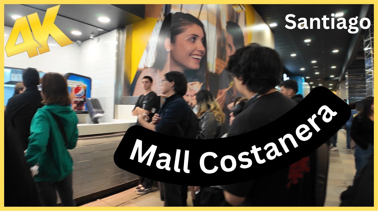 4K Mall Costanera Center (Cenco Costanera) | Largest Mall in Santiago, Chile 2026 - [Part 2]