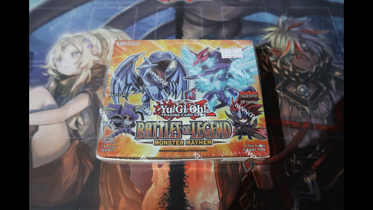 Распаковка наборов Yu-Gi-Oh!: Битва легенд: Монстровый хаос, часть 1 из 2