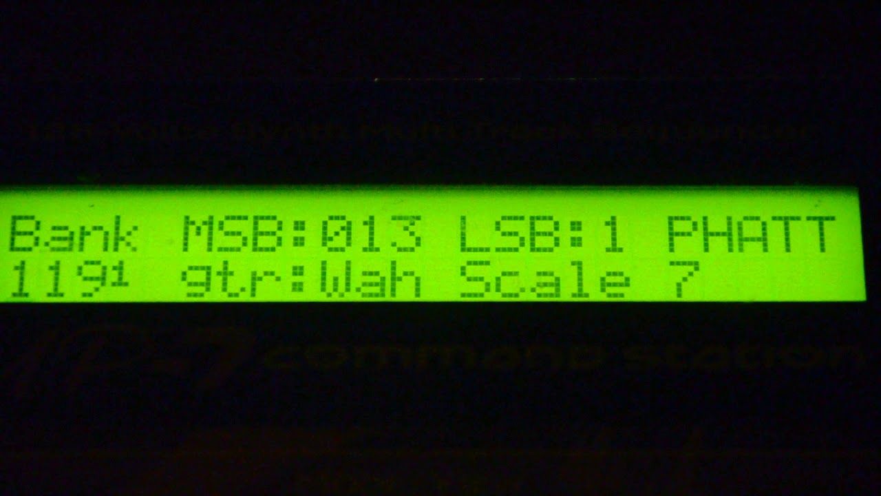 E-mu PHATT ROM Presets