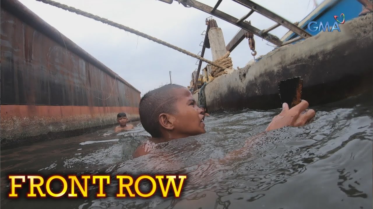 Front Row: Magkakaibigan, naninisid ng bakal sa ilalim ng dagat para mabuhay