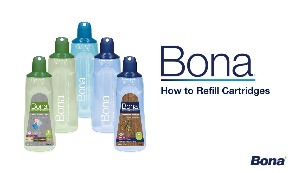 How to Refill Your Bona Spray Mop Cartridge
