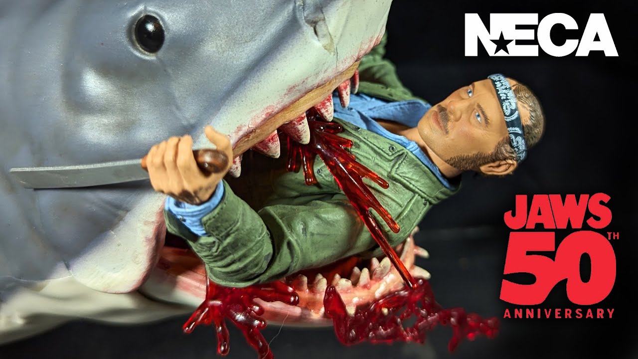 NECA Jaws Ultimate Quint Action Figure Review